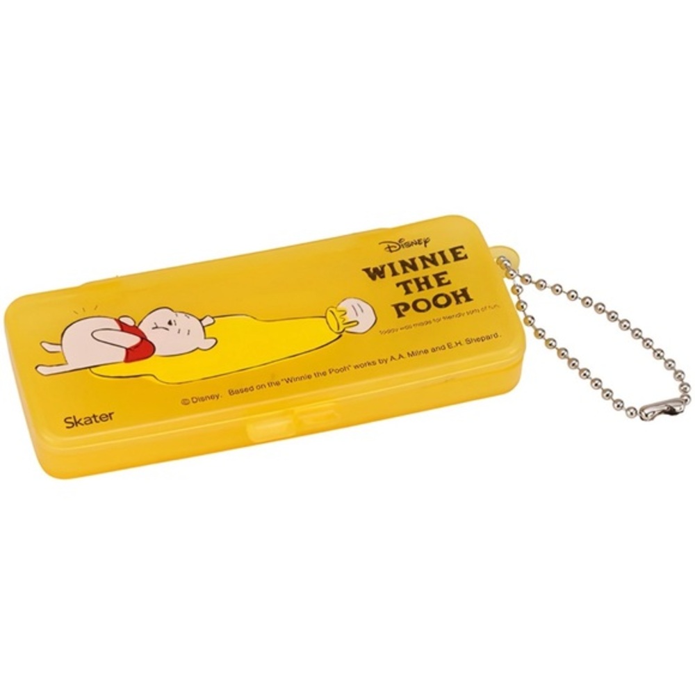 Disney Pill Case - Winnie The Pooh Bear, Travel Mini Accessory Bandage Box